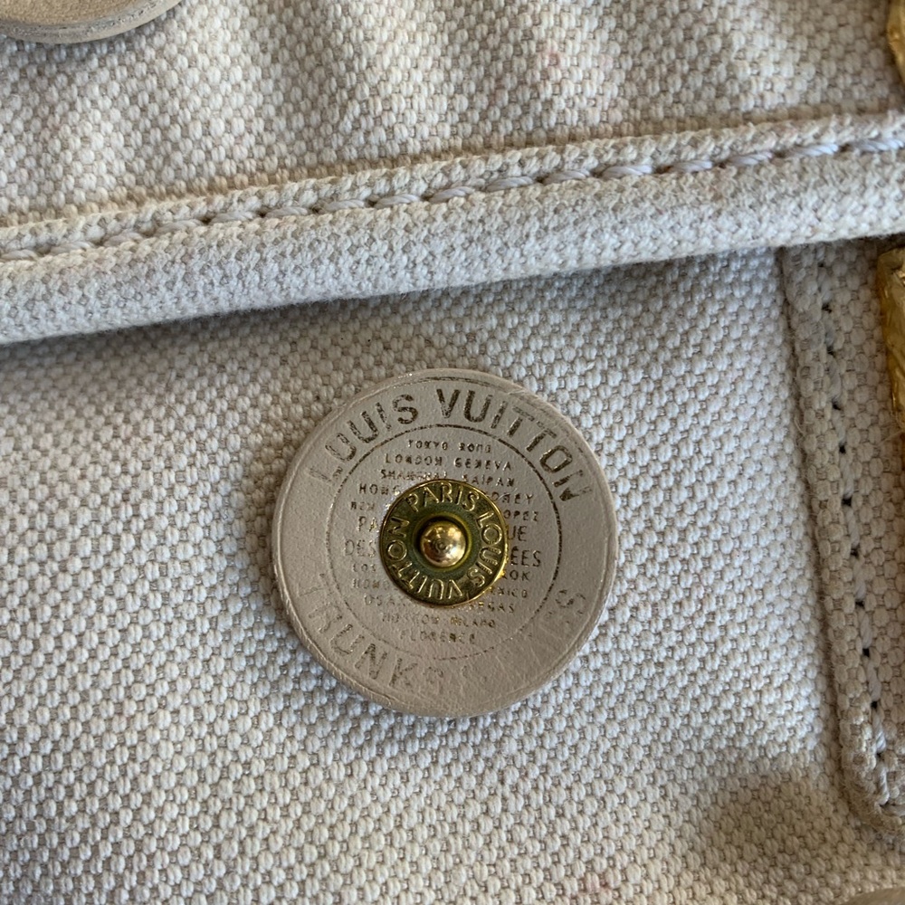 Louis Vuitton Cream Gold Panema Tinkerbell Shoulder Bag - Picture 5 of 8